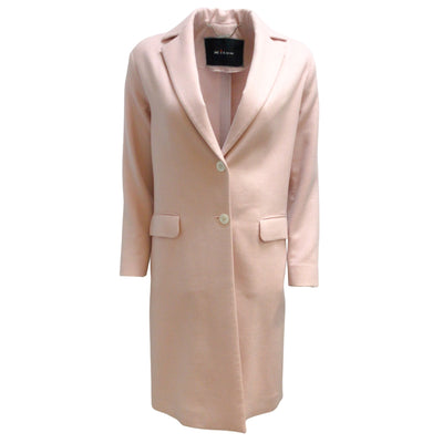 Kiton Light Pink Two-button Cashmere Coat