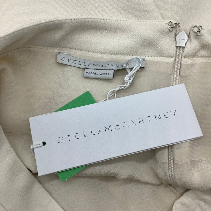 Stella McCartney Cream Abigayle Handkerchief Hem Skirt