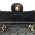 Load image into Gallery viewer, Chanel Vintage Mini Black Satin Cross Body Bag
