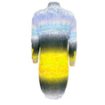 Load image into Gallery viewer, Peter Pilotto Blue/Yellow Graphic Printed Button Down Casual Dress
