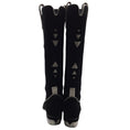 Load image into Gallery viewer, Kate Cate Black Stella Rock Boots/Booties
