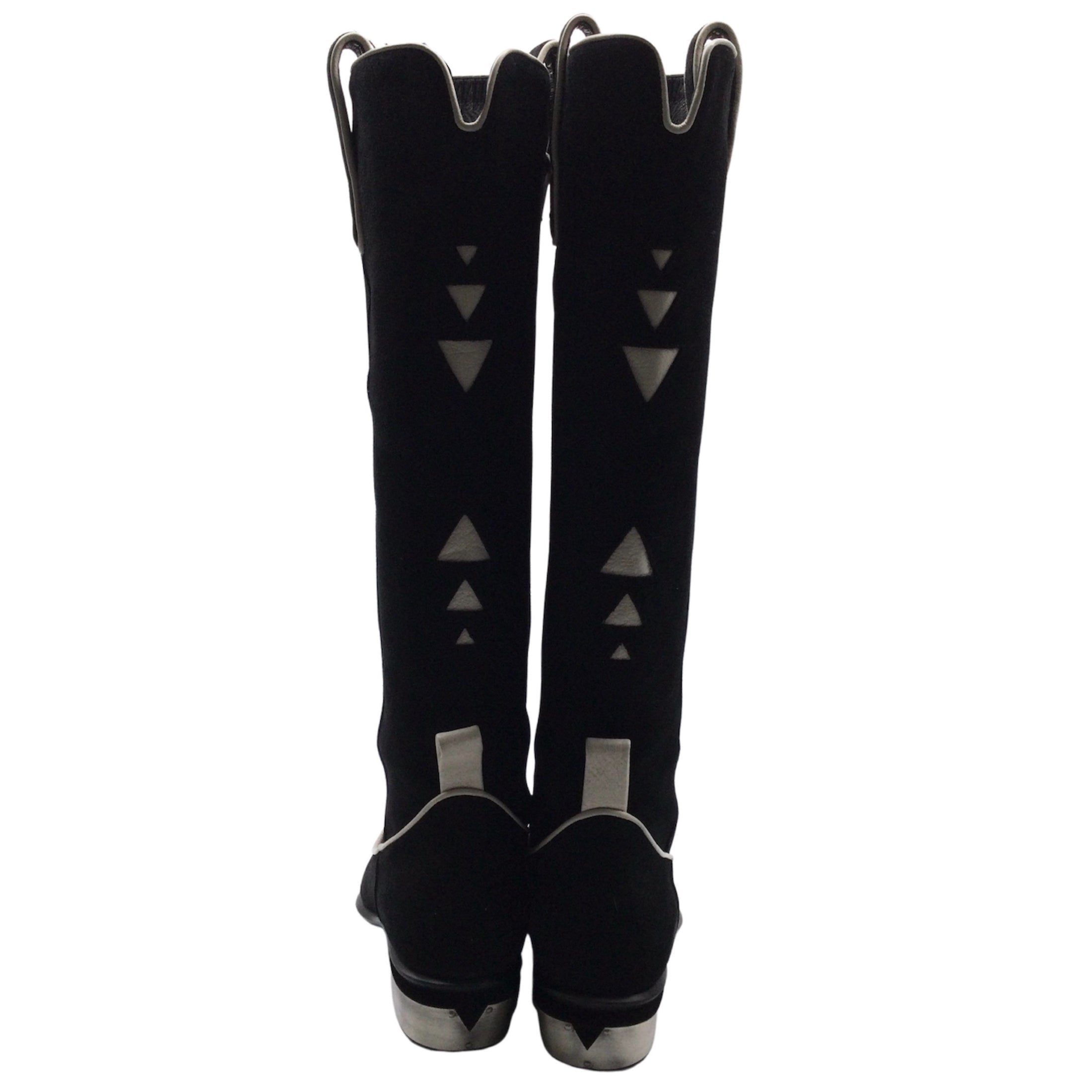 Kate Cate Black Stella Rock Boots/Booties