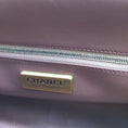 Load image into Gallery viewer, Chanel Bowling 2016 Retro Donna Large Mauve Python Skin Leather Shoulder Bag
