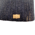 Load image into Gallery viewer, Chanel Navy Blue / Gold Distressed Knit Bodycon Work/Office Dress
