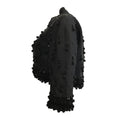 Load image into Gallery viewer, Balmain Black Vintage Beaded Crop Blazer
