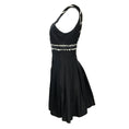 Load image into Gallery viewer, Chanel Black Beaded & Sequined Sleeveless Cocktail Dress
