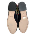 Load image into Gallery viewer, Dolce & Gabbana Grey Flannel Velvet Floral with Key Flats
