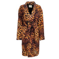 Load image into Gallery viewer, R13 Orange Leopard Padded Winter Robe Coat
