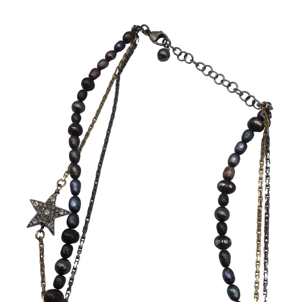 Chanel 2017 Celestial Multi Chain Necklace
