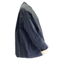 Load image into Gallery viewer, Hannoh Wessel Navy Blue / Ivory Pinstriped Cotton Jacket
