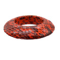 Load image into Gallery viewer, Jimmy Choo Red / Black Chunky Snakeskin Leather Bracelet
