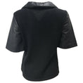 Load image into Gallery viewer, Rani Arabella Charcoal Grey Short Sleeved Collared Jacket
