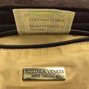 Bottega Veneta Basket with Tassel Brown Suede Leather Shoulder Bag
