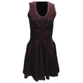 Load image into Gallery viewer, ALAÏA Black & Red Chenille Knit Dress
