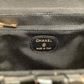 Load image into Gallery viewer, Chanel Vintage 1990's Black Mini Wicker 24K Hardware Shoulder Bag
