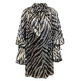 Load image into Gallery viewer, Redemption Black / Silver Zebra Pirata Night Out Dress
