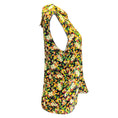Load image into Gallery viewer, Marni Black Multi Lovers Prairie Sable Floral Printed Sleeveless Cowl Neck Crepe Blouse
