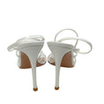 Load image into Gallery viewer, Gianvito Rossi White Patent Ecylpse Strappy Sandals
