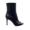 Load image into Gallery viewer, Gianvito Rossi Black Leather Peep Toe Boots/Booties
