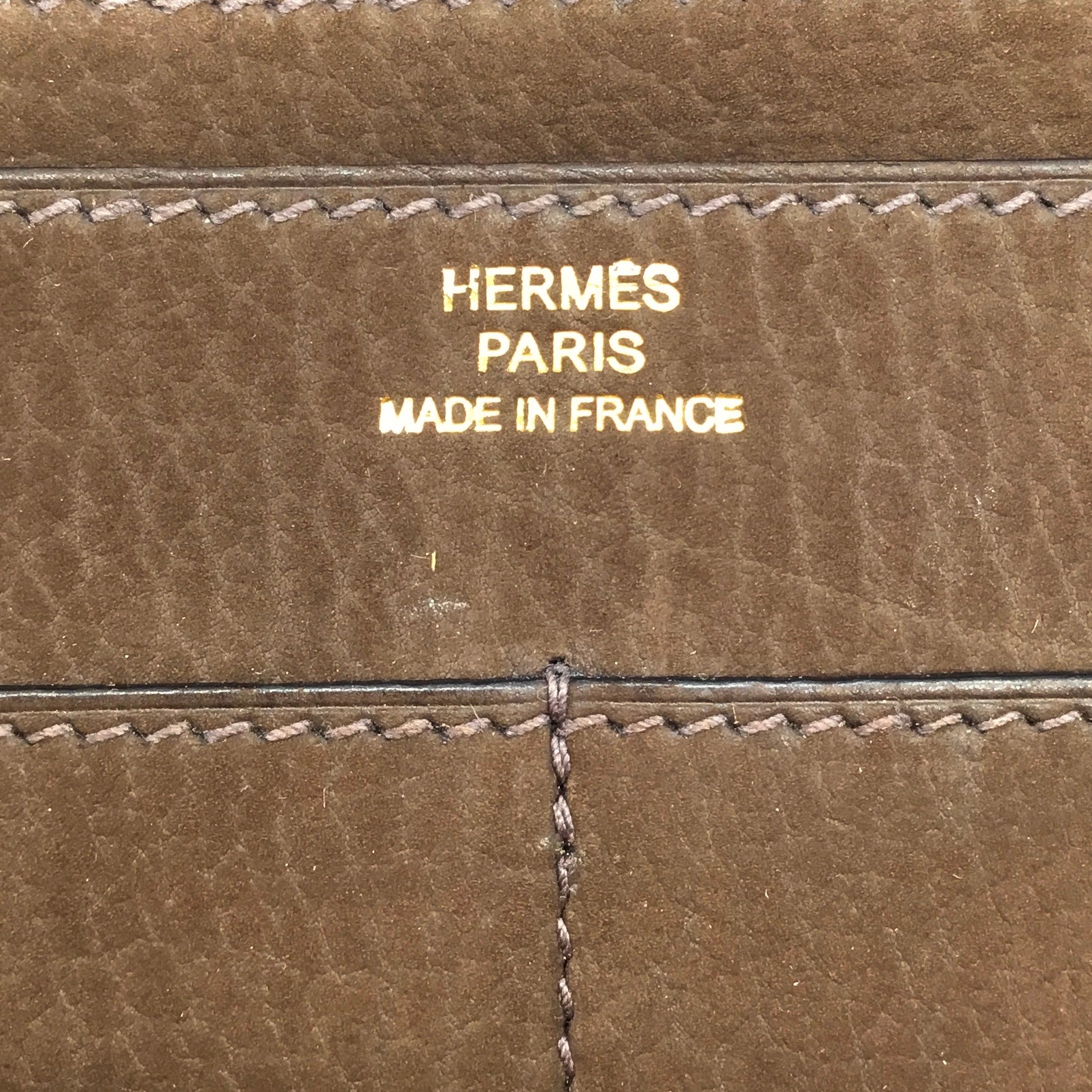 Hermès Brown Dogon Wallet