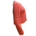 Load image into Gallery viewer, St. John Coral Multi Woven Tweed Knit Jacket / Blazer
