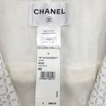 Load image into Gallery viewer, Chanel Grey and White Eyelet Dress with Jacket
