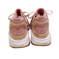 Load image into Gallery viewer, Chanel Pink Suede Calfskin Stretch Fabric CC Sneakers
