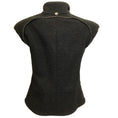 Load image into Gallery viewer, Chanel Charcoal Grey Wool Tweed Vest
