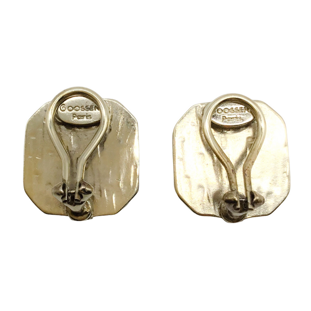 Goossens Paris Gilded Bronze Citrine Earrings