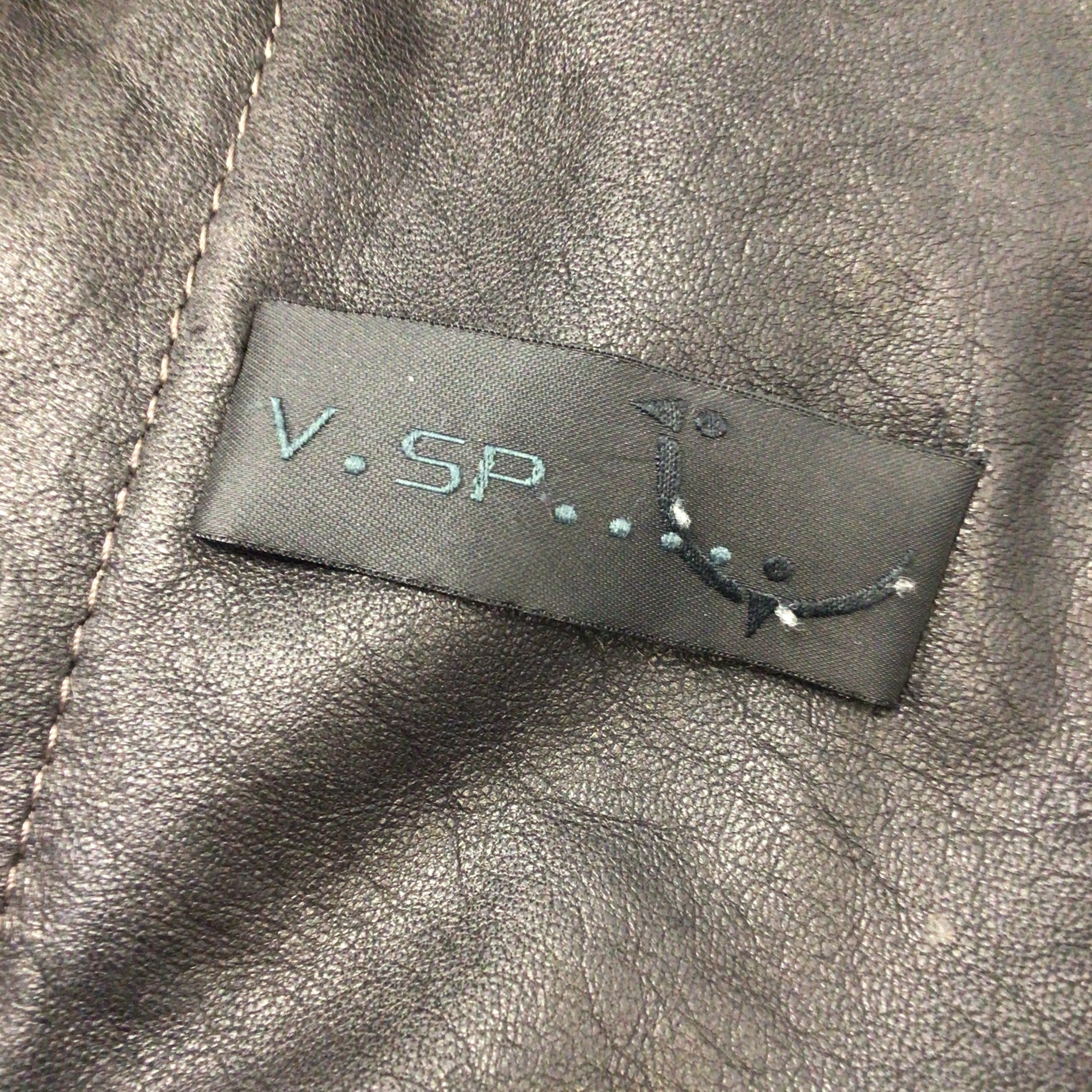 Vespucci Taupe Full Zip Shearling Jacket