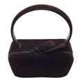 Load image into Gallery viewer, Chanel Vintage 90s Cc Logo Brown Suede Leather Tote
