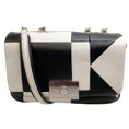 Load image into Gallery viewer, Calvin Klein 205W39NYC Black / White Billie Flap Bag
