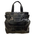 Load image into Gallery viewer, Pierre Hardy Black Perforated Leather Tote
