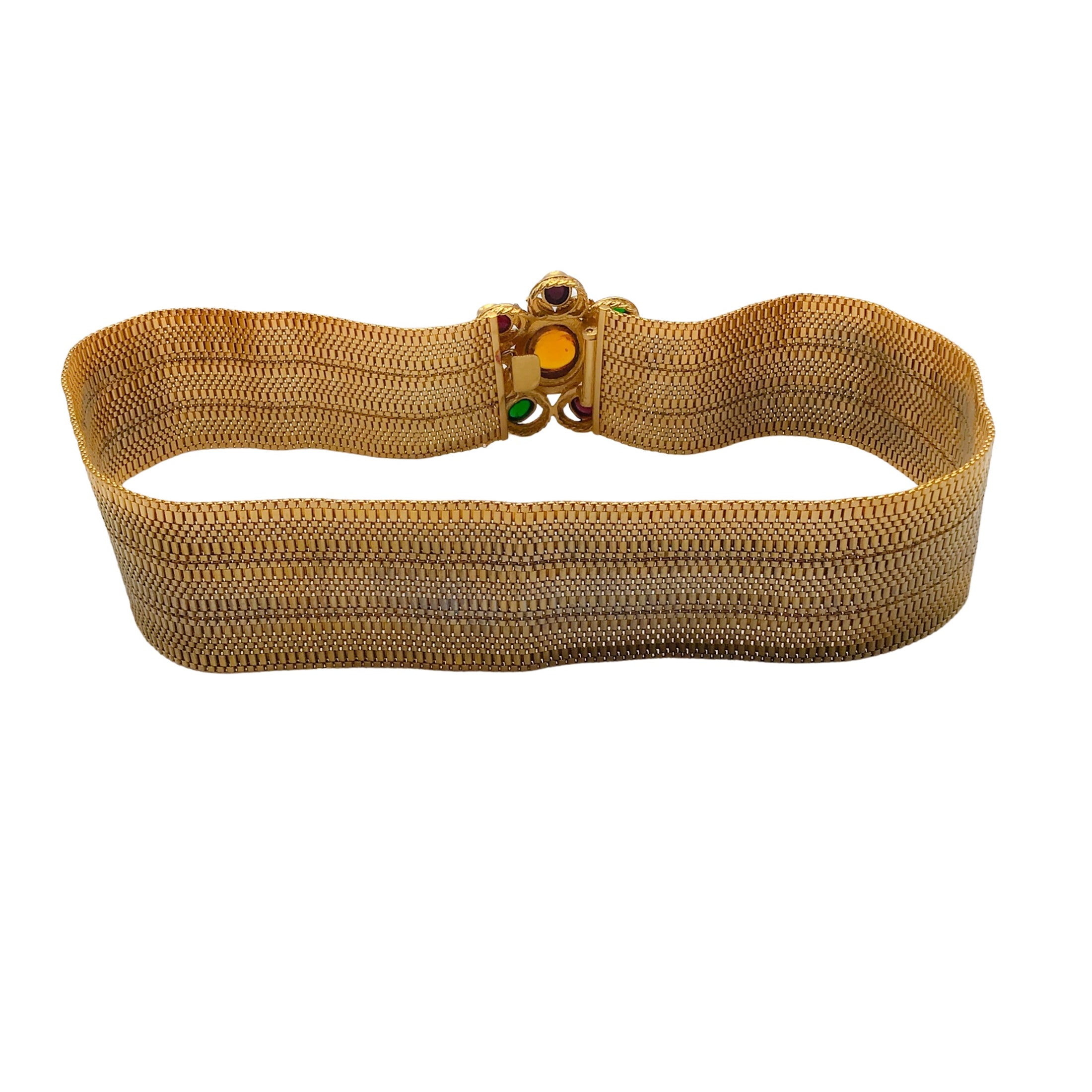 Chanel Gold-tone Vintage 1996 Gripoix Belt