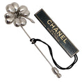 Load image into Gallery viewer, Chanel 2009 Sterling Silver Clover Stick Pin
