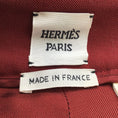 Load image into Gallery viewer, Hermès Rouge Jupiter Wool Gabardine Straight Fit Pants
