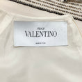 Load image into Gallery viewer, Valentino Cream Wool Sleeveless Peace Dress
