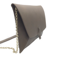 Load image into Gallery viewer, Schedraui Taupe Leather Crossbody Bag
