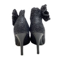Load image into Gallery viewer, Dolce & Gabbana Black Raffia Open Toe Booties
