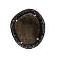 Load image into Gallery viewer, Brown Labradorite & Pave Diamond Ring
