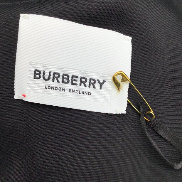 Burberry Black Stretchy Wool Crepe Trousers / Pants