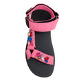 Load image into Gallery viewer, Marni Pink Camellia Crystal Embellished Platform Sandals

