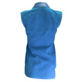 Load image into Gallery viewer, Akris Turquoise Lamb Suede and Lambskin Leather Vest
