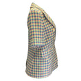 Load image into Gallery viewer, Veronica Beard Jenny Rainbow Multi Double Breasted Short Sleeved Tweed Dickey Jacket
