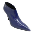 Load image into Gallery viewer, Balenciaga Purple Patent Pointed Toe Shootie Boots/Booties
