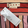 Load image into Gallery viewer, Marni Red Multicolor Striped Button-down Top

