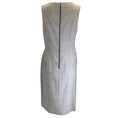 Load image into Gallery viewer, Narciso Rodriguez Grey Sleeveless Plaid Wool Dress
