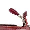 Load image into Gallery viewer, Balenciaga Red Leather Agneau Classic Flat Crossbody Bag
