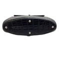 Load image into Gallery viewer, Asprey Black Crocodile Leather Top Handle Bag

