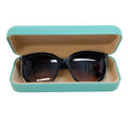 Load image into Gallery viewer, Tiffany & Co. 4148 Black with Gold Detail Cat Eye Sunglasses
